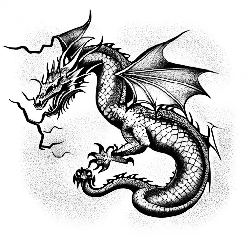 Very Realistic Dragon