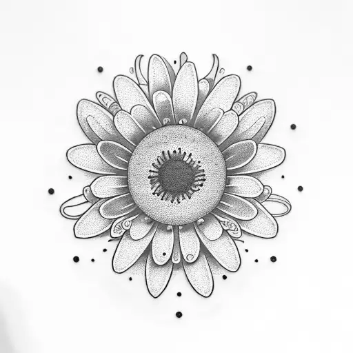 Daisy Flower Bold Bubbly