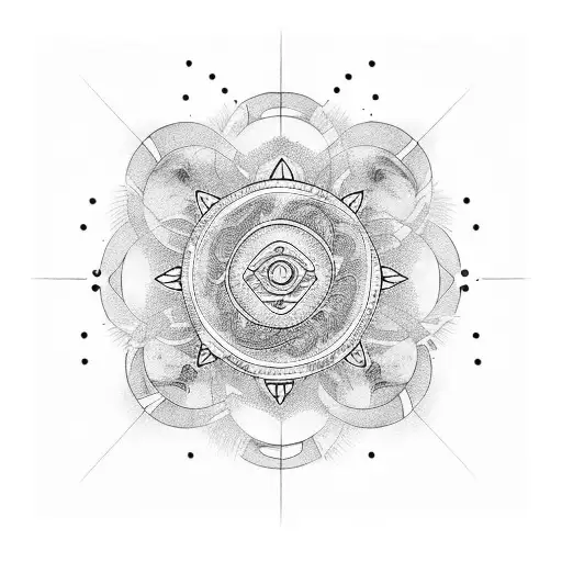 Zen Circle With Oki Fish