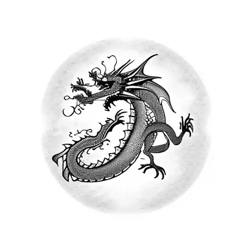 Dragon With Scientists