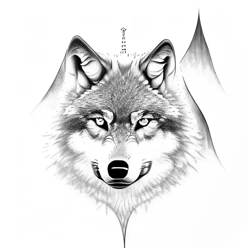 Wolf Eyes With Swords