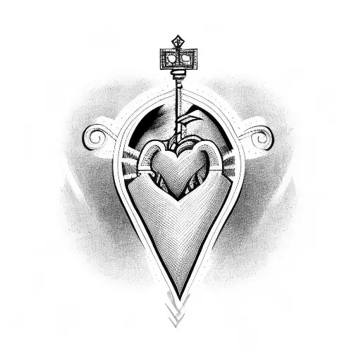 The Heart And A Crown On It
