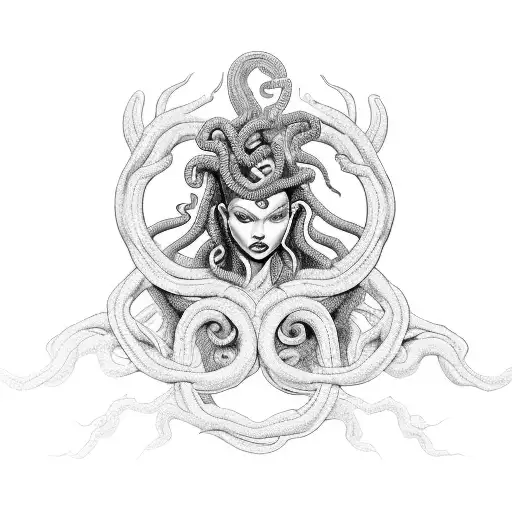 Medusa Mixed With Melena From Mortal Kombat