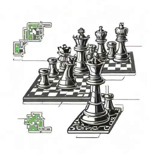 A Circuit Board Design Incorporating Elements Of Python Programming Language And Chess Pieces