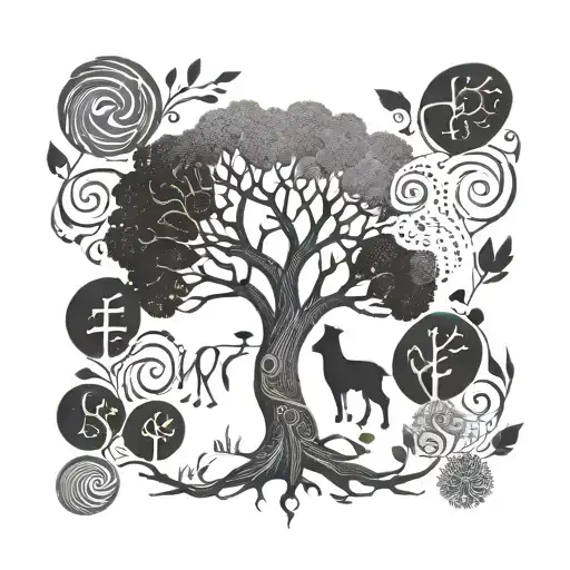 Combine The Names Of Your Children With A Tree Motif For A Meaningful