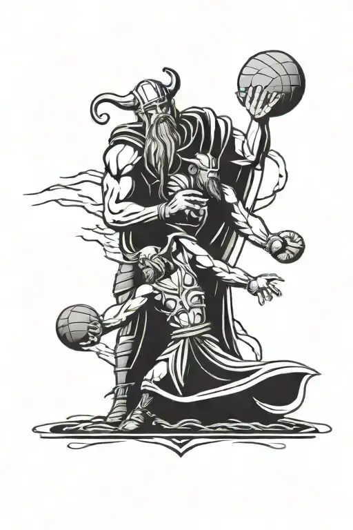 Thors Hammer Cancer Logo Brothers Holding Hands Father And Son Playing Basketball
