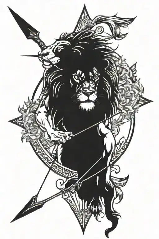 Lion Archery Arrow