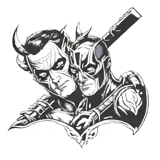 Loki And Deadpool