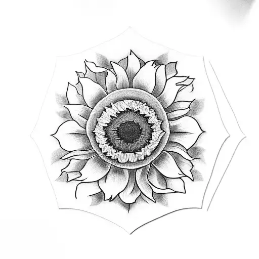 Peony Sunflower Leaves