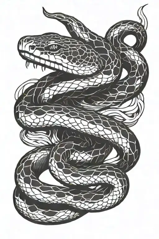 Snake Position In Hand