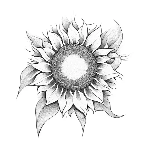 Cherry Blossom Sunflower