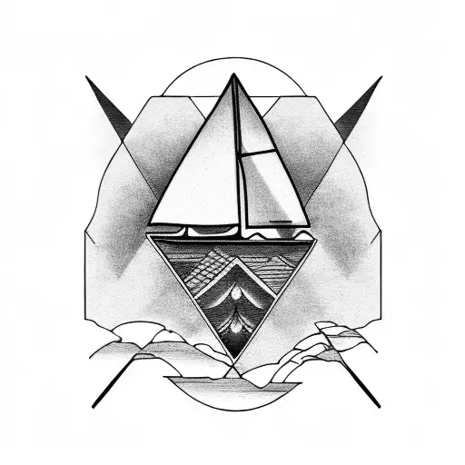 Sailboat Horizon Sunset