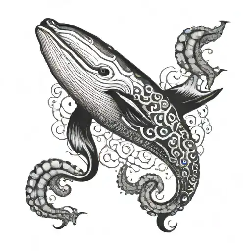 Whale And Octopus
