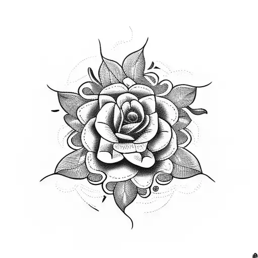 Wrist Tattoo With Flowers And Vines That Meet In The Middle With The Word Mom