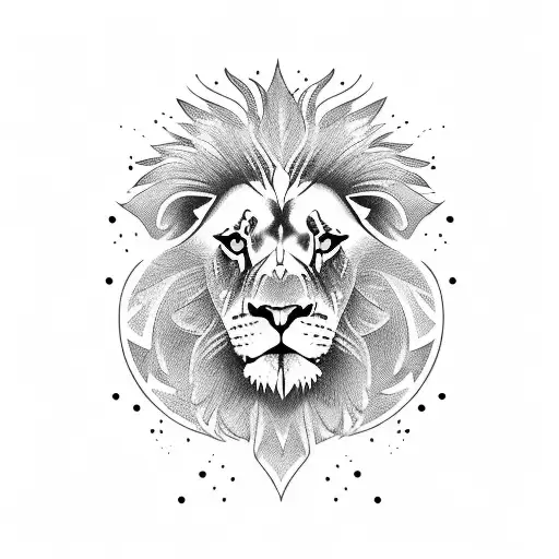 A Majestic Lion Playing An Electric Guitar On A Rocky Mountain Peak