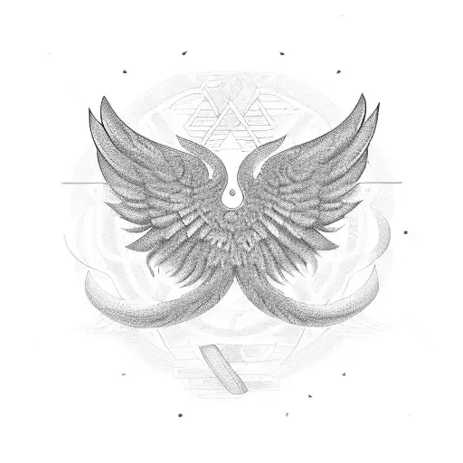 Money Symbol With Wings