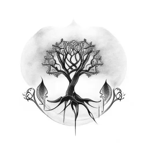 Siren And Tree Of Life
