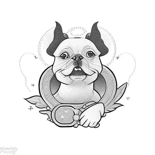 Kid With His Dog Disney Style