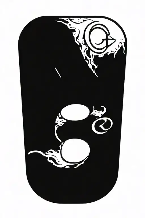 Infinity Sign With Letters C & L