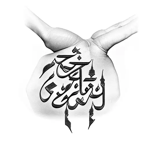 Arabic Writing Fatima Hand