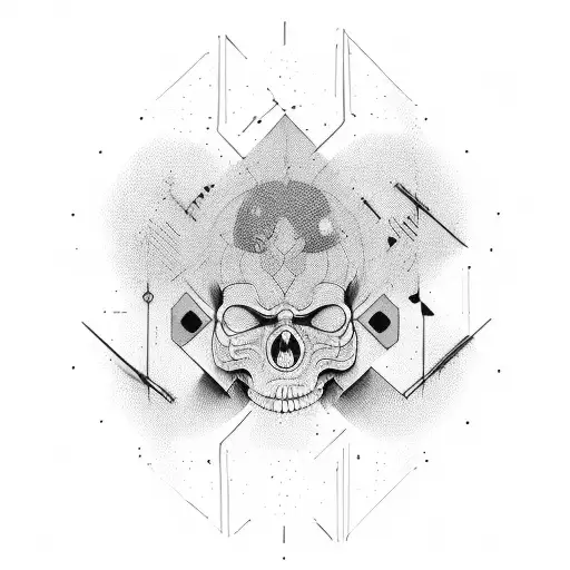 Abstract Representation Of Mental Instability