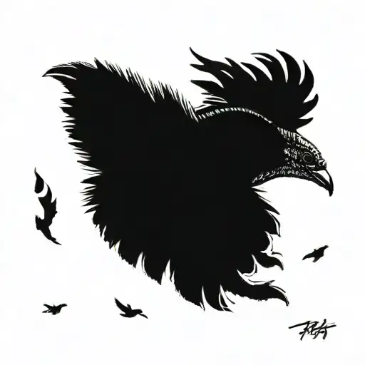 Whippoorwill Bird Flying