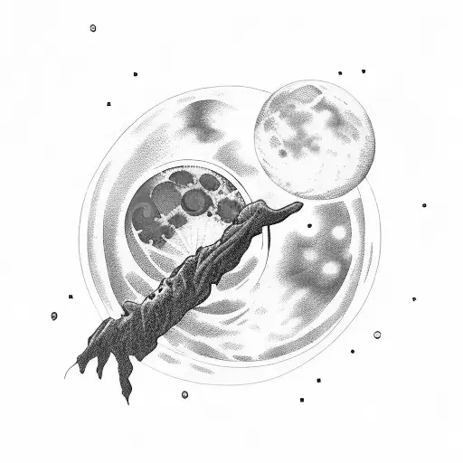 Moon In Waxing Gibbous Phase