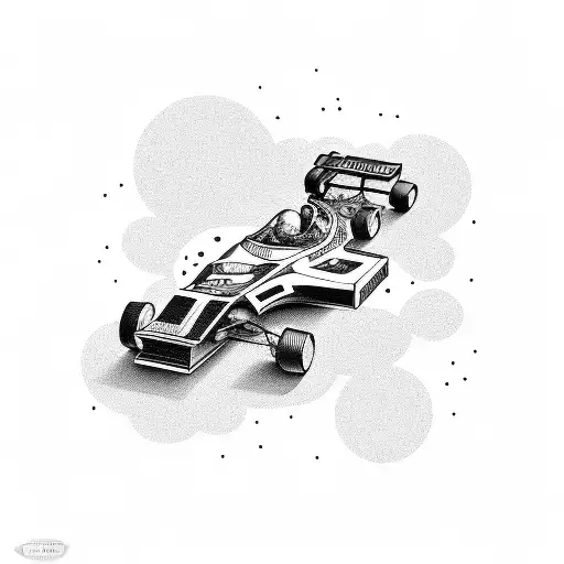 Tattoo About Life Using Formula Car