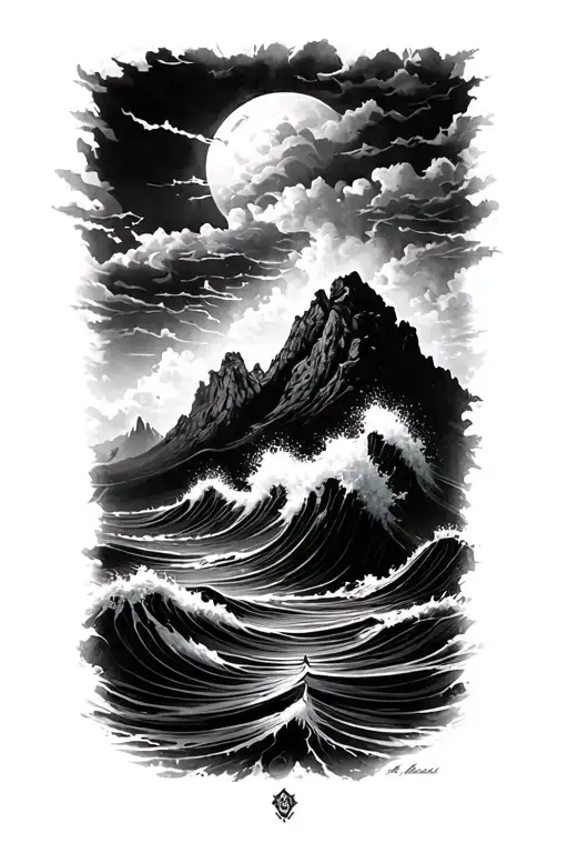 Mc Echer Sky And Water