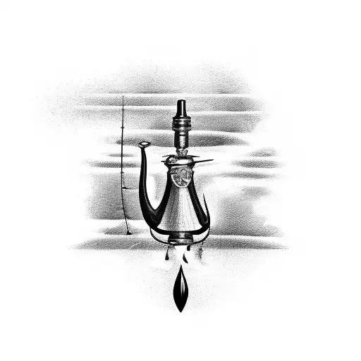 Tobacco Pipe And Fishing