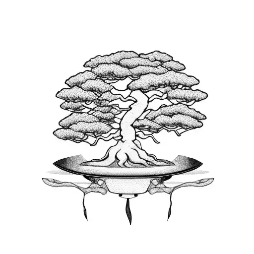 Bonsai Tree Abstract Beautiful