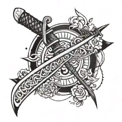 Broken Katana Sword Hope You Dance