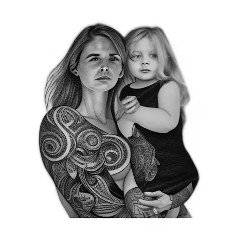 A Mother And Daughter