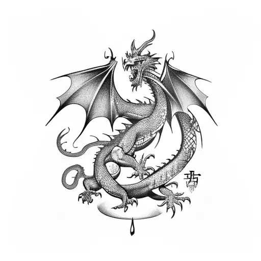 Beerglass And Dragon