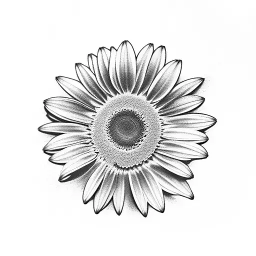 Gerber Daisy With Stem