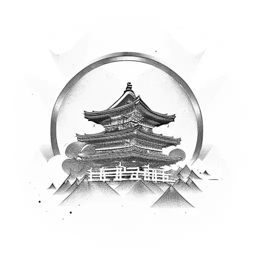 The Tail Of A Skyline Car In A Square Comic Japanese Style