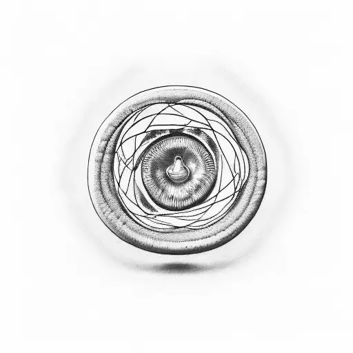 A Torus Field Mushroom Abstract