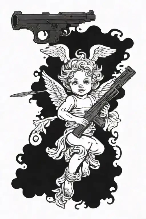 Cherub With Ak47