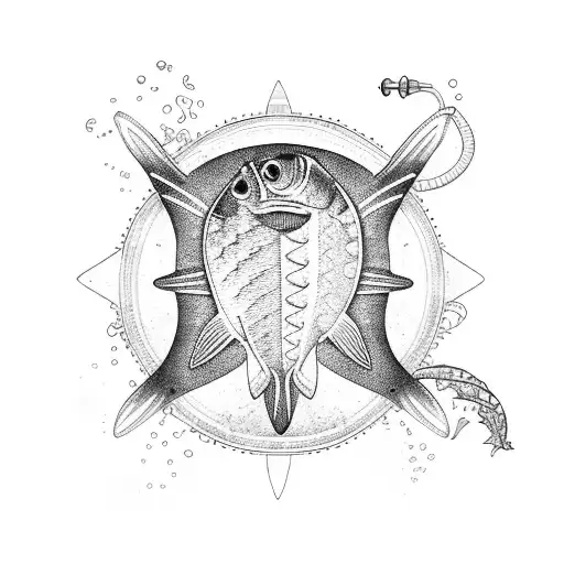 Fish With Scuba Gear On