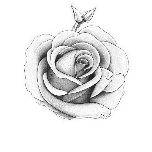 Daisy With Rose Written As Hope