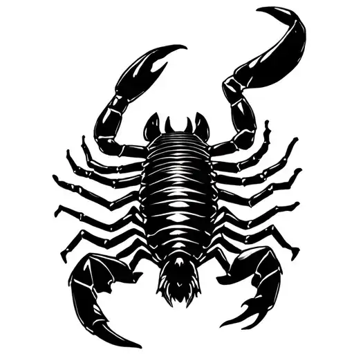 Scorpion With Filler