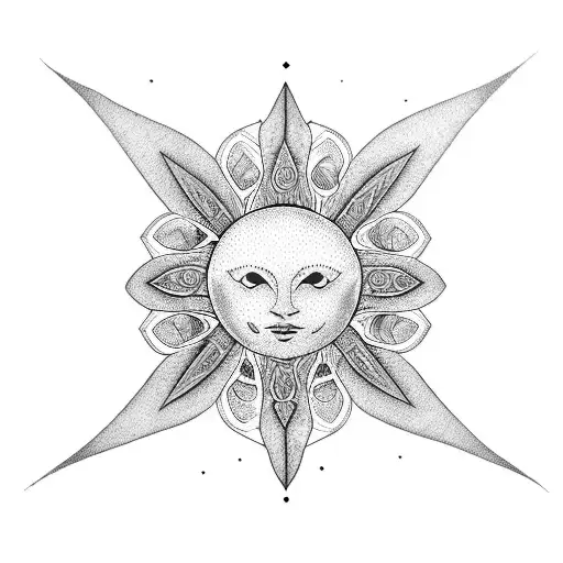 Daisy With Moonlight