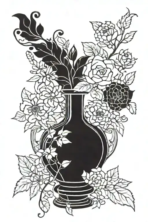 Black Vase