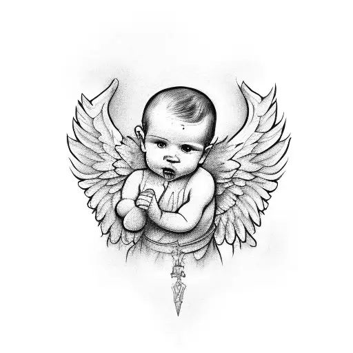 Baby Angel Smeeming