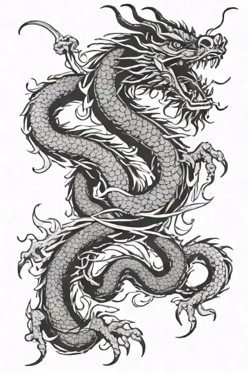 Ian Paul In Japanese Dragon
