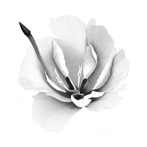 California Poppy Flowering