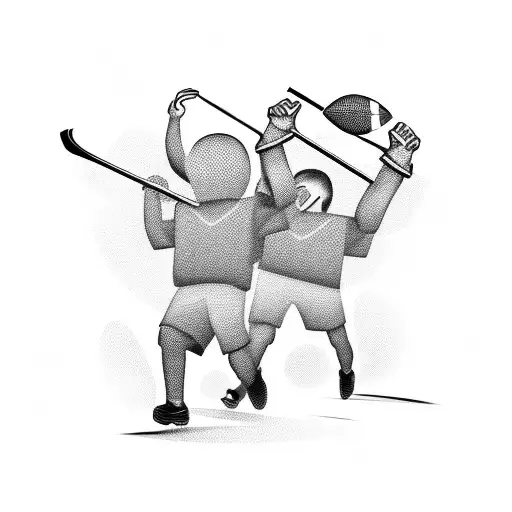 Father&son Football Fans