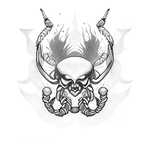 Scorpio On The Right Foot