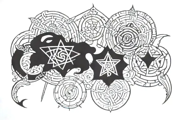 Power Strength Wisdom Courage Symbols