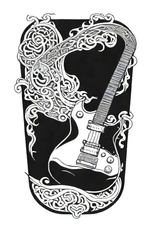 Preamp Tube And Electric Guitar